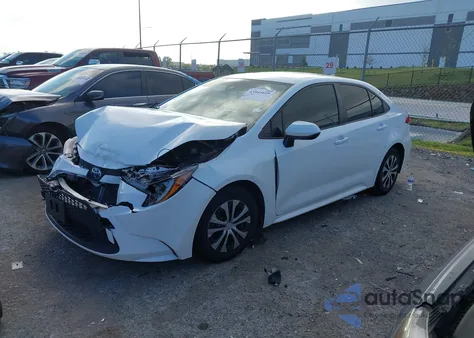 2022 Toyota Corolla Hybrid Le from USA, damaged, VIN JTDEAMDE1N3012938